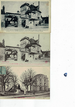 Carte postale ancienne Nogent-sur-seine N3_