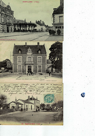Carte postale ancienne Nogent-sur-seine N7_