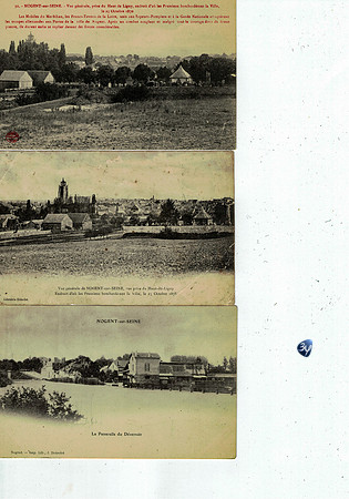 Carte postale ancienne Nogent-sur-seine N10_