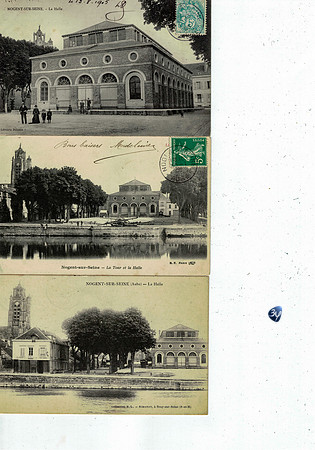 Carte postale ancienne Nogent-sur-seine N11_