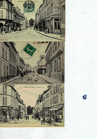 Carte postale ancienne Nogent-sur-seine N13_