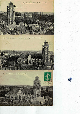 Carte postale ancienne Nogent-sur-seine N14_